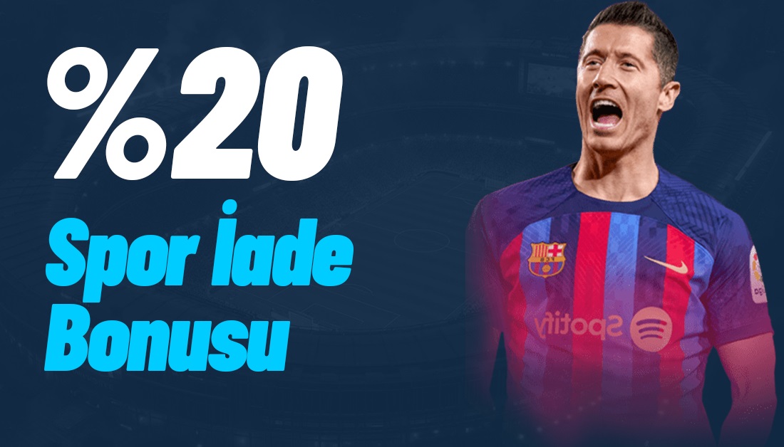 %20 Spor İade Bonusu